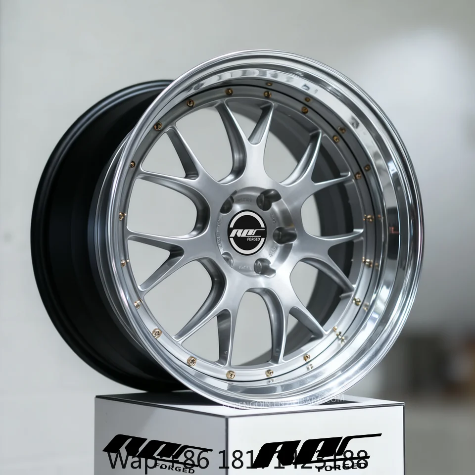 【Hot】ROC Custom Deep Concave 2 Piece LMR Wheels 19 20 21 Inch Forged 2 Piece Wheels for BMW F90 M5 F82 M4 Audi RS5 S5