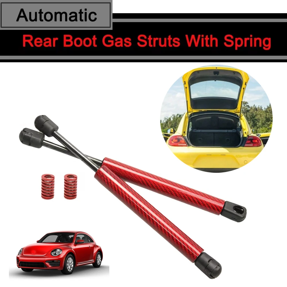 Rear Tailgate Auto Struts With Spring For Volkswagen Beetle A5 Hatchback Without Spoiler Boot Lift Support Shock Absorber Damper