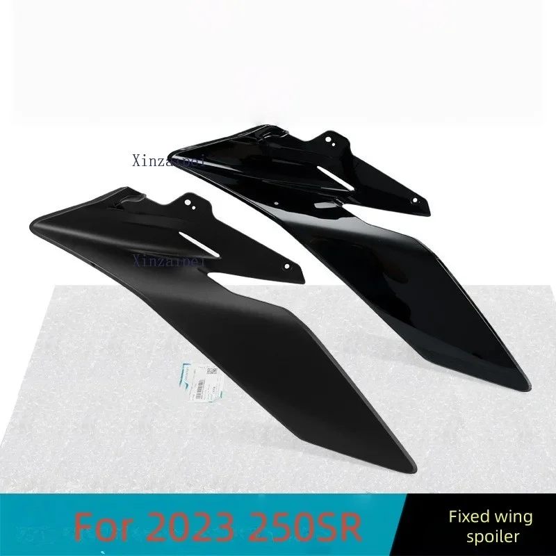 FOR CFMOTO 250SR MY22 Motorcycle Parts Side Downforce Naked Spoilers Fixed Winglet Fairing Wings Deflectors 250SR Single Arm Arm
