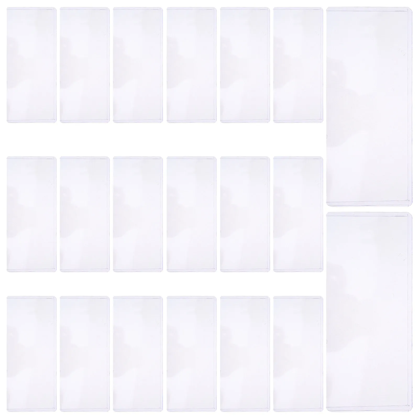 

20Pcs Clear Bill Currency Sleeves Transparent Paper Money Holders for Collectors Protective Storage Display Plastic Bank Note