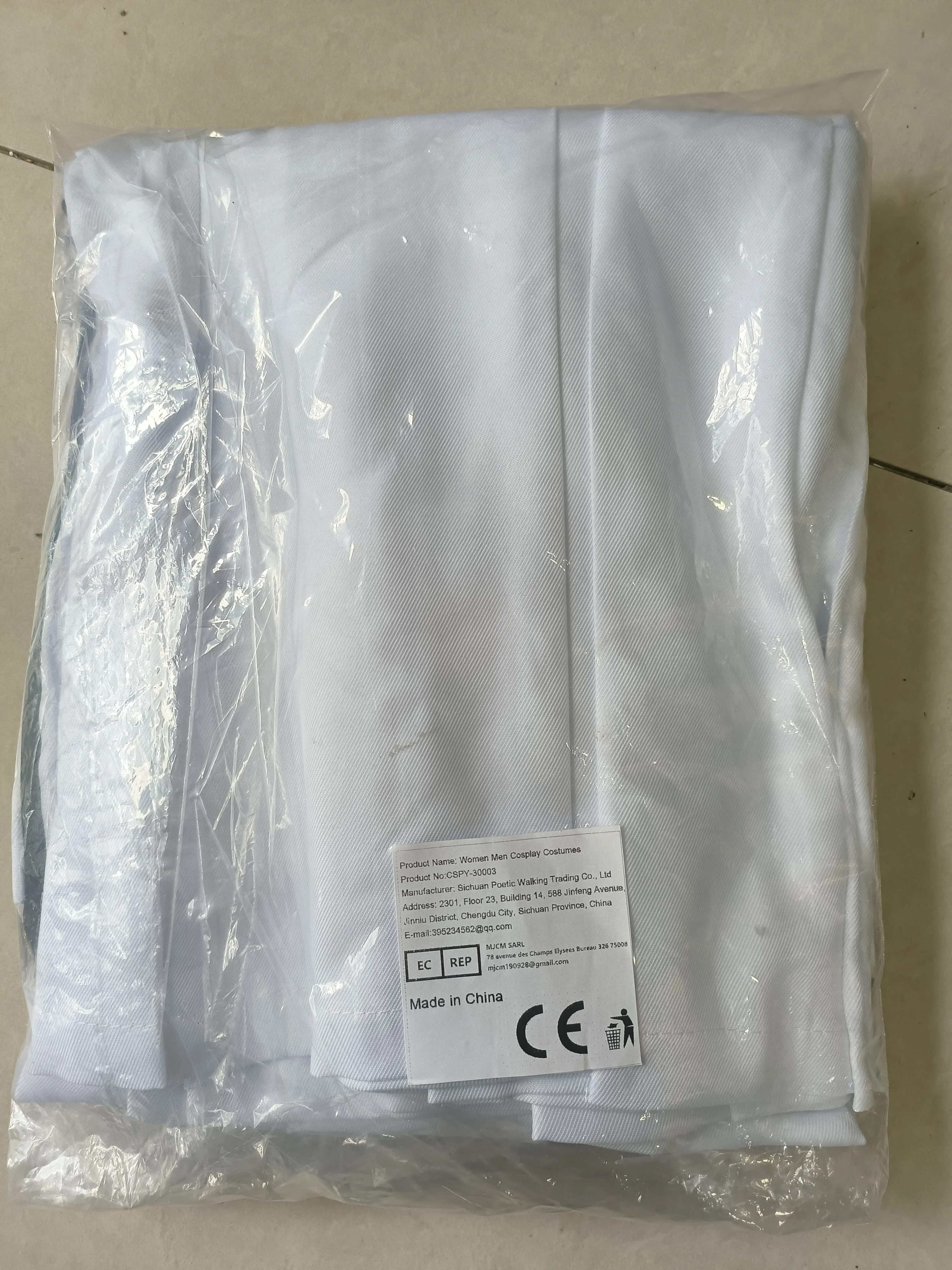 Kledingtoeslag en verhoging van DHL-verzendkosten Link