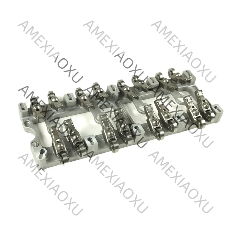 9677706880 for Citroen Peugeot 2.2 P22DTE engine valve rocker arm bracket AMEXIAOXU