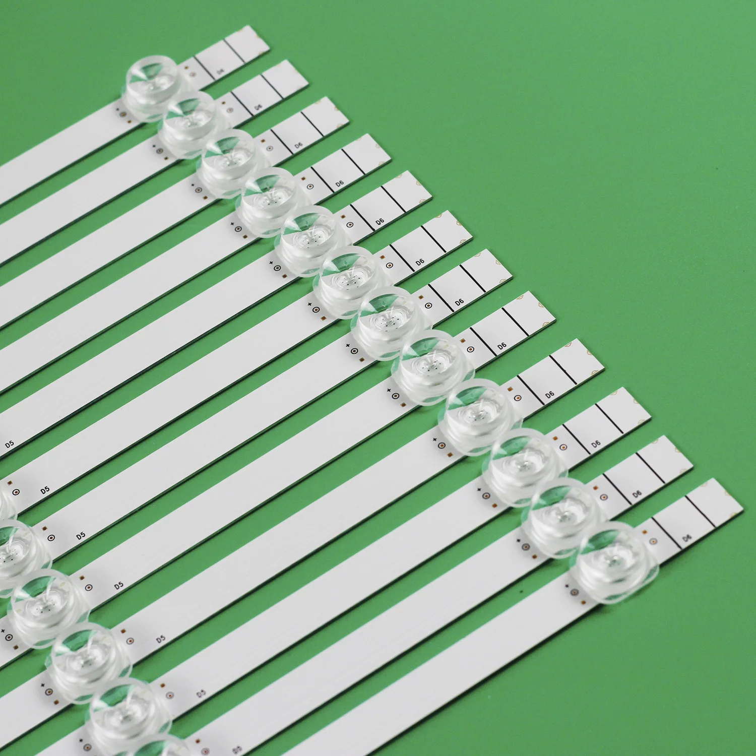 10 قطعة/مجموعة LED قطاع LB6507M LB65084 V0 65H6570F 65H6510G H65B7100 H65B7300 HD650V1U72-T0L1 e469119 94v-0 HD650V1U71-T0L1B HE659XH