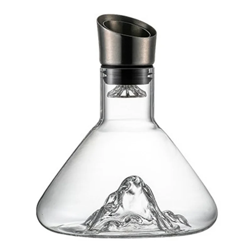 

Графин для вина J1UL1N, кристально чистый графин для вина с аэратором, графин для красного вина со встроенным дозатором