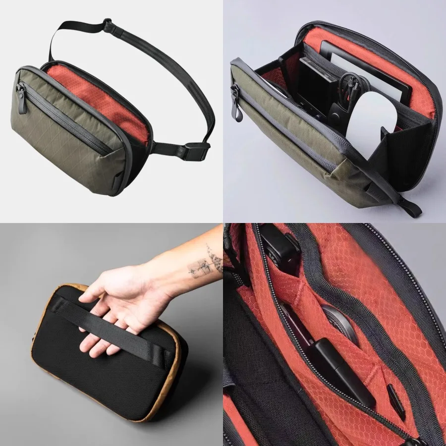 

【Новый стиль】2026 - новая водонепроницаемая сумка из нейлона xpac, многофункциональная сумка для хранения вещей, многофункциональный рюкзак, портативная сумка-тоут.