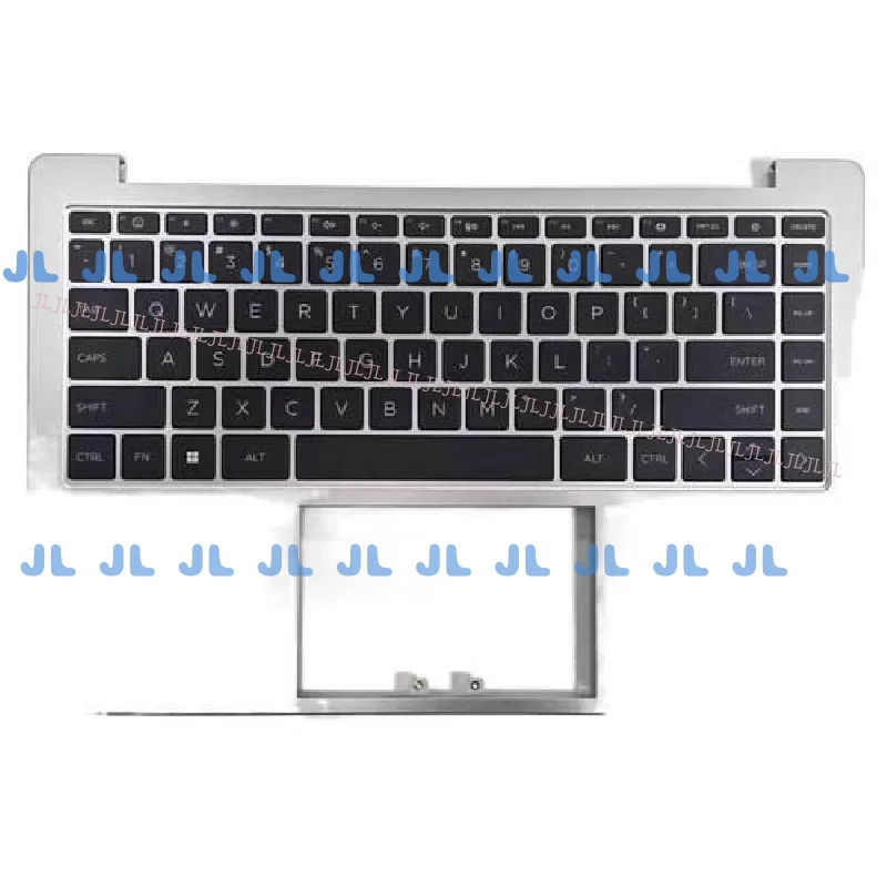 

JL New For HP 14-EM 14-EP 240 245 G10 Palmrest Upper Case US Non Backlit Keyboard