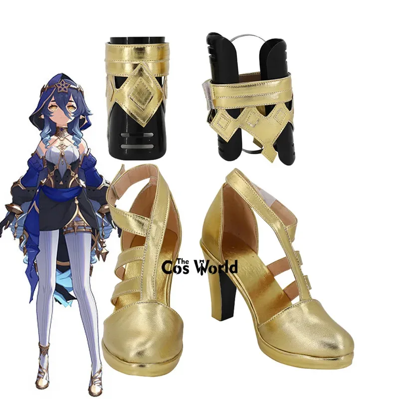 

Genshin Layla Games Cosplay Customize High Heels Shoes