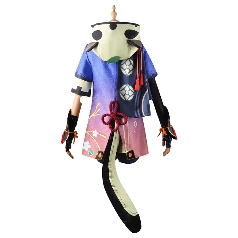 

COSGame Genshin Impact Sayu Cosplay Costume Adult Carnival Uniform Wig Anime Halloween Party Role Play Costumes Women Girl