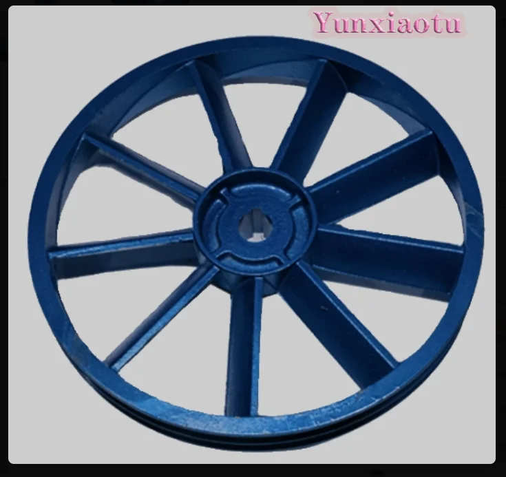 Air Compressor Pulley Single Double Slot Flywheel Main Wheel Air Pump Accessories Cylinder Head