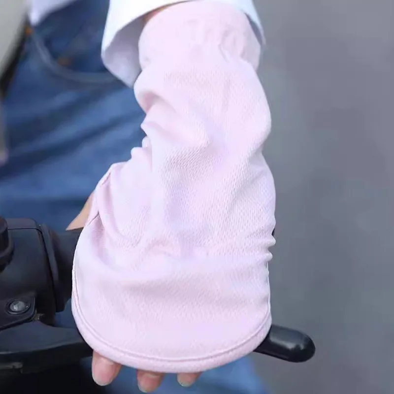 HOT! Summer UV Protection Sunscreen Gloves Breathable Thin Women Men Gloves Outdoor Sports Cycling Gloves Sleeve Glove