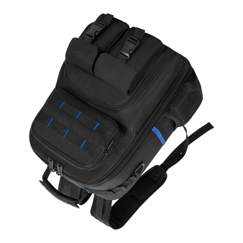 Tool Organizer Backpack 600D Fabric Waterproof Double Compartment Design with Padded Straps for On Site Work and Transport