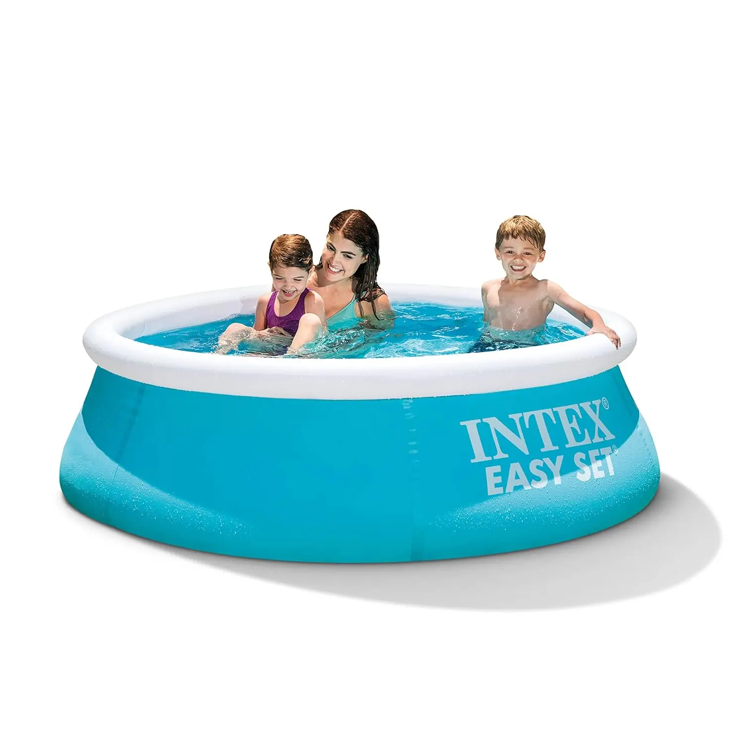 Easy Set Inflatable Swimming Pool: 6ft x 20in – Puncture-Resistant Material – Quick Inflation – 232 Gallon, Custom