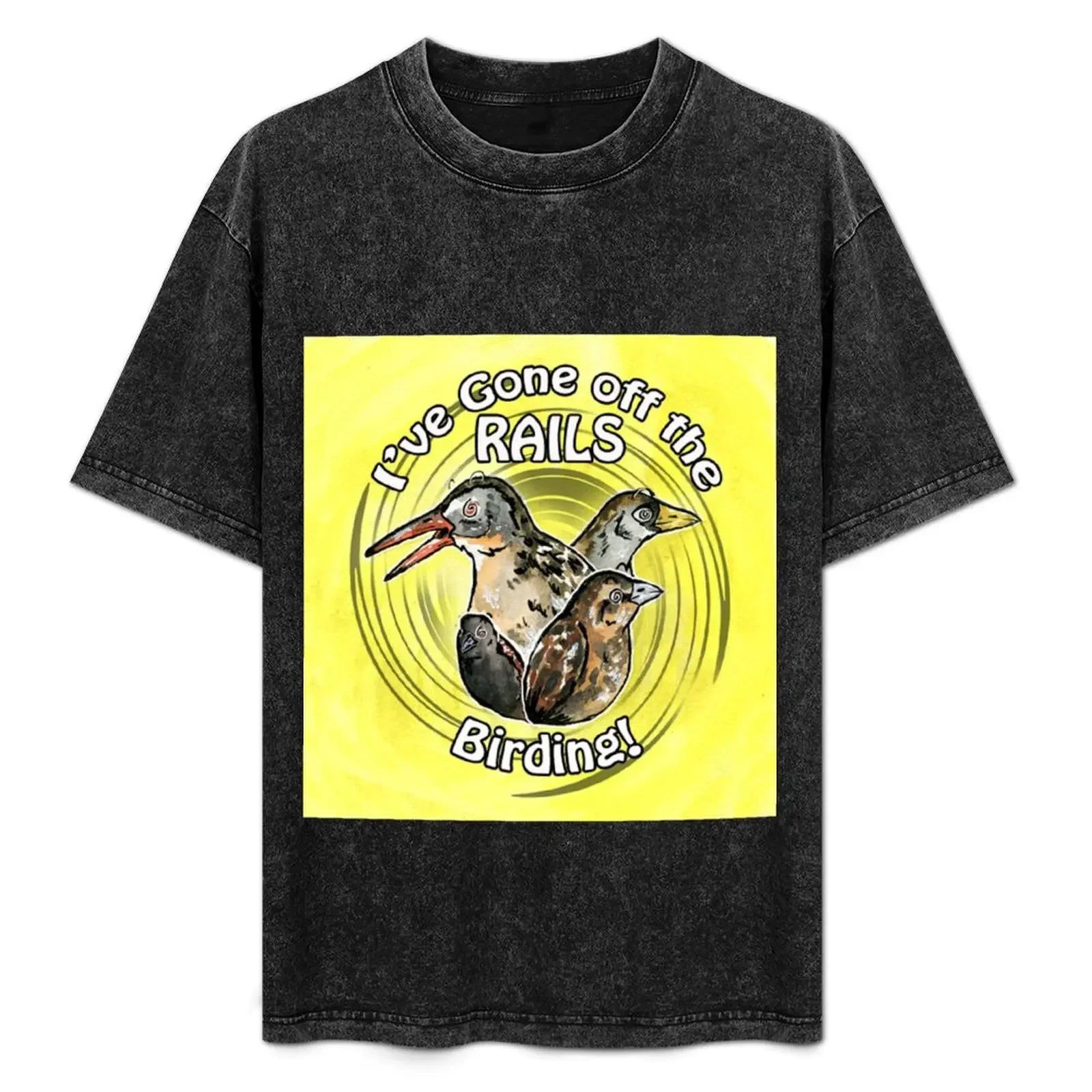 

I've Gone off the RAILS Birding! T-Shirt customs street wear shirts graphic tee shirts men