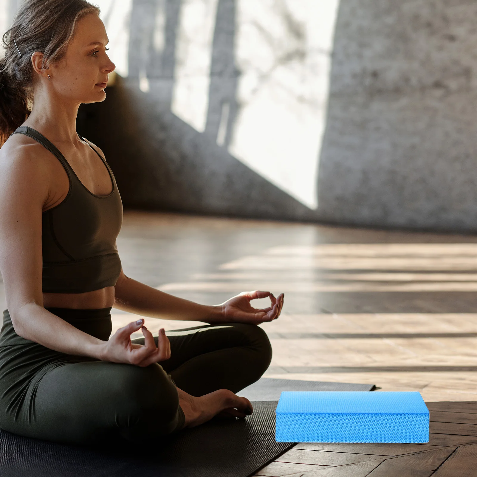 

Soft Cushioned Balance Mat Thick Pad for Yoga Training Gym Workout Non-Slip Exercise Cushion Yoga Accessories Gym Mats