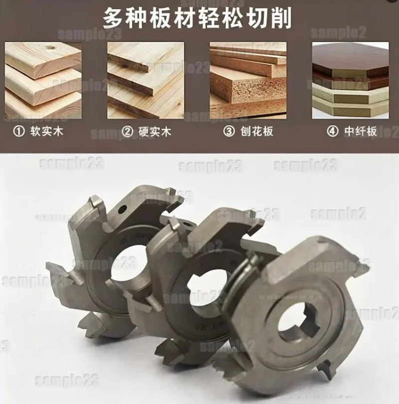 1PC Alloy Steel Finishing Tracking Cutter for Automatic Edge Banding Machine Woodworking Trimming Tool Spare Parts