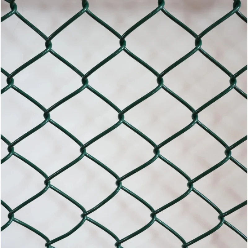 custom.Factory 8ft Metal Beautiful PVC Coated Chain Link Fence Panels Stadium