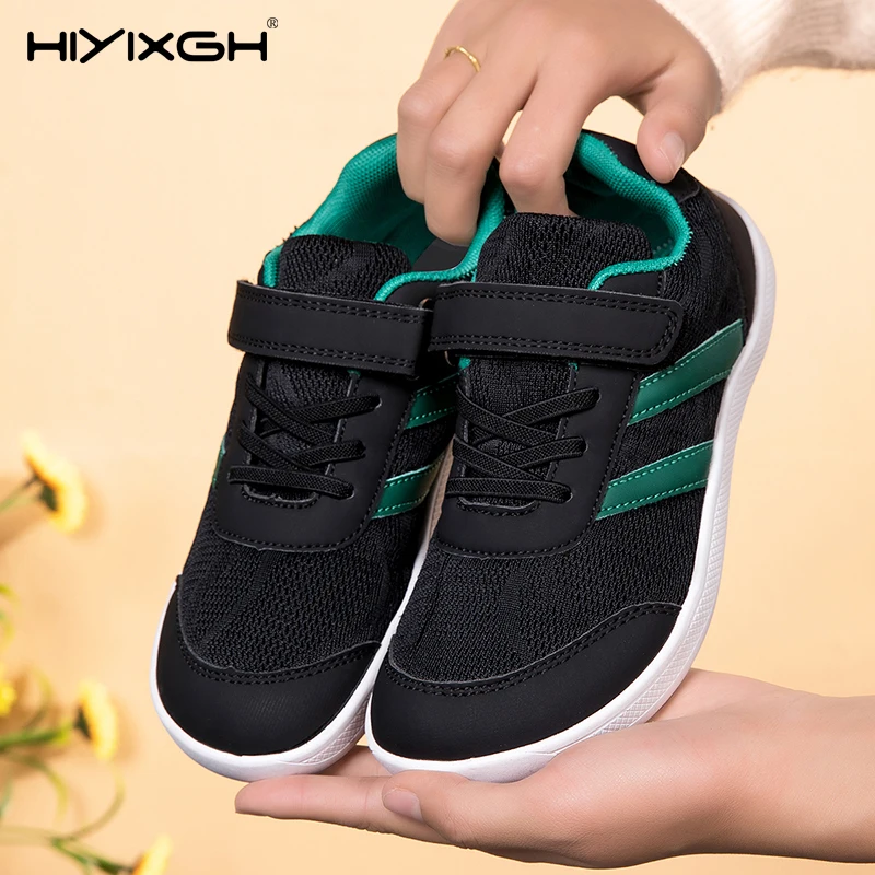 Children's Barefoot Casual Shoes Wide Toe Minimalist Sneakers Lightweight Breathable Non-Slip Outdoor Shoes