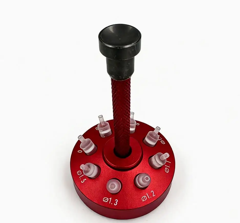 Watch Hands Setting Presser Pusher Setter with 8 Accessories Watch Needle Holder Tool for Watchmakers Repair