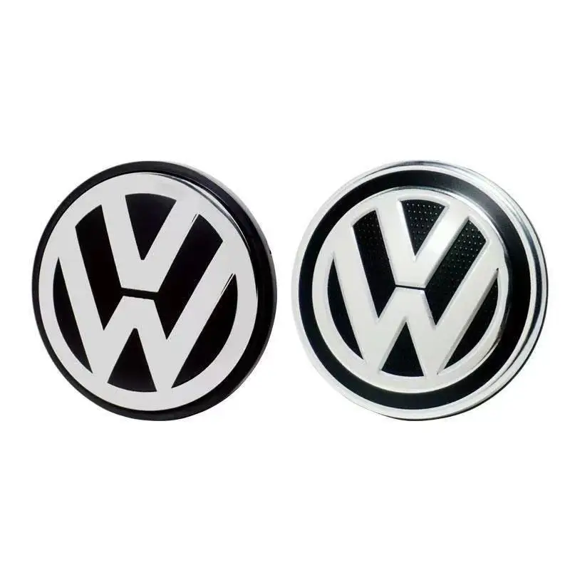 4pcs Black For Volkswagen Genuine Wheel Center Hub Cap 56/65/66/70/76mm Wheel Center Cap Replacement Chrome & car accessories