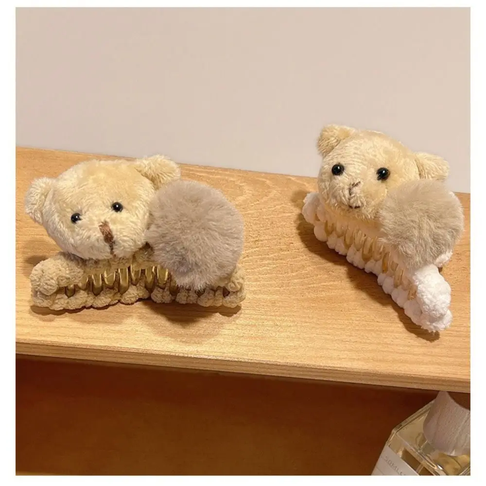 

Women Fashion Cute Bear Hair Clip Big Claws Shape Cute Accessory Duckbill Hair Clip Kawaii Style Shark Clip Daily Use