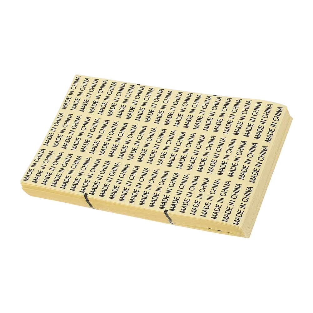 

3500pcs Transparent Origin Origin Mark Stickers Stickers China Labels For Packaging Retail Marking Yellow