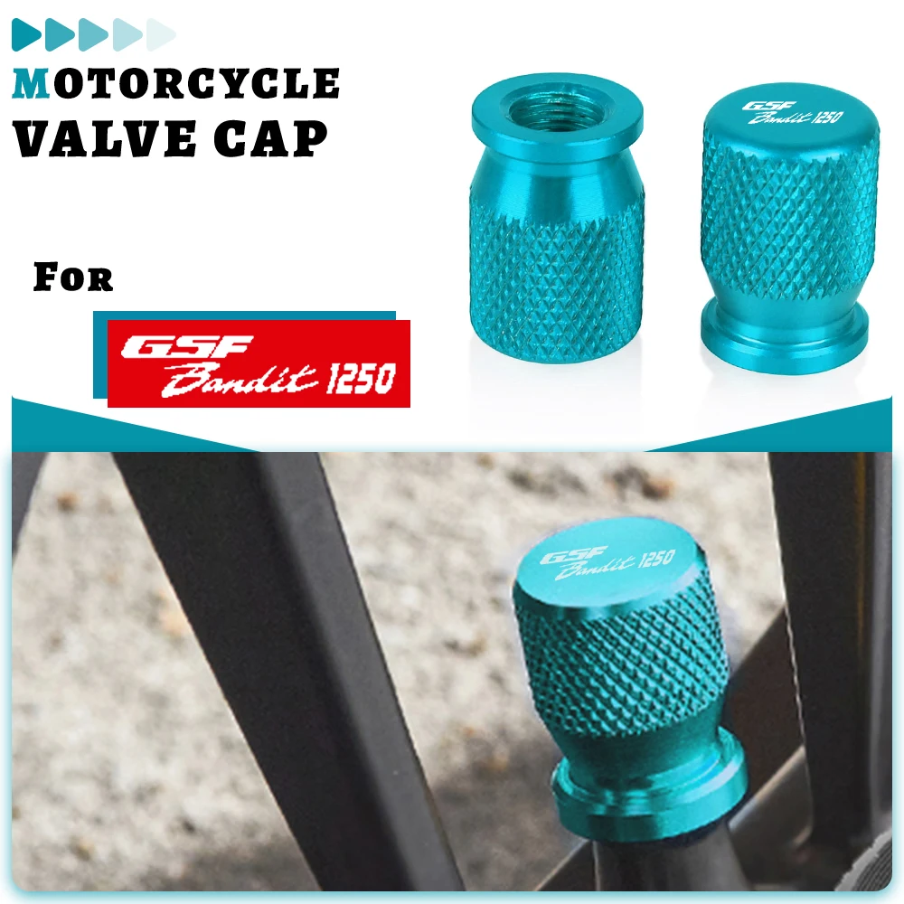 

Motorcycle Accessories FOR SUZUKI GSF1250 BANDIT 2007-2015 2014 GSF 1250 Vehicle Wheel Tire Valve Stem Air Caps Cover