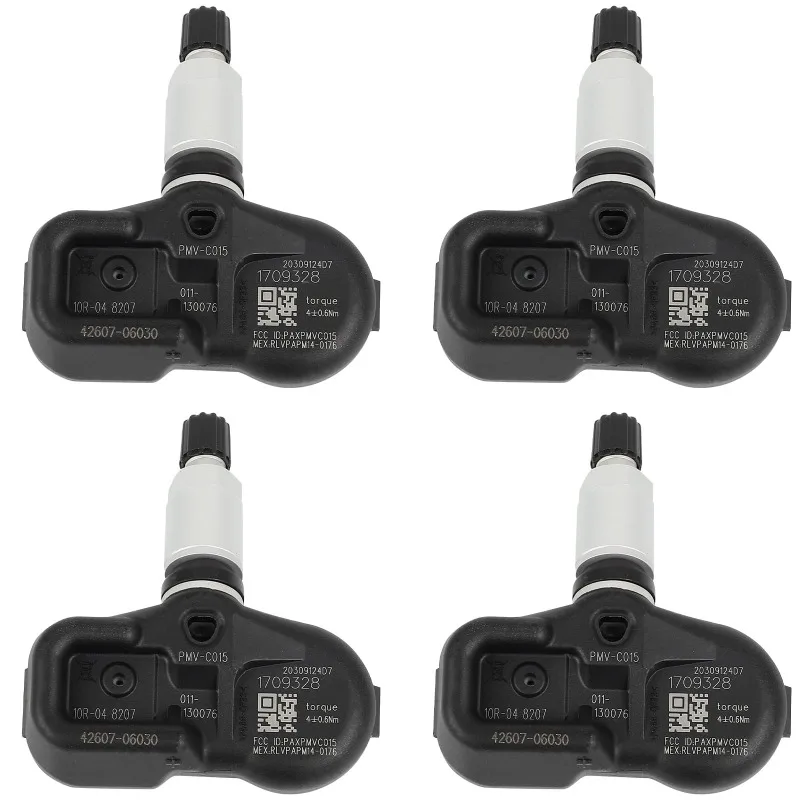 

4Pcs PMV-C015 4260748010 4260706030 For Lexus Lc Rx Toyota Avalon Camry Rav4 Tacoma Tire Pressure Monitor Sensor Car TPMS 315MHz