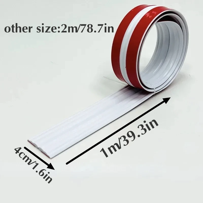 1pc 1m/2mStick Wall Edge Protector, Inside & Outside Corner Guards, Self-Adhesive Molding Trim for Table, Door Frame ﻿