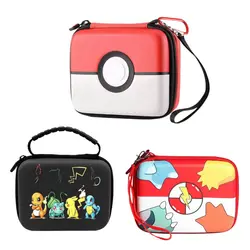 Pokemones Trading Game Card Storage Box 400 Capacity Collection Card Set Album Pokemones TCG Card Storage Portable Handbag