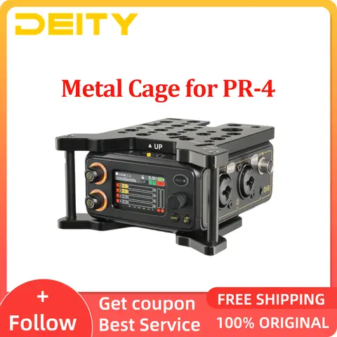 DEITY PR-4 Gaiola de Metal com Suporte Integrado para Microfone ORTF Gaiola Protetora PR-4