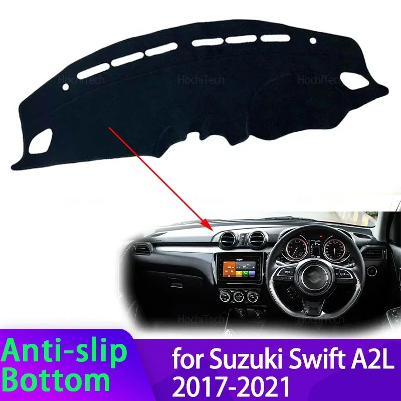 

Для Suzuki Swift A2L 2017 ~ 2021 2018 крышка приборной панели коврик для приборной панели ковер коврик накидка накидка одеяло аксессуары