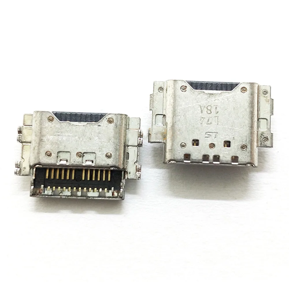 2Pcs Charger USB Charging Dock Port Connector For Samsung Galaxy Tab A T820 T825 T510 T515 T517 T590 T595 S6 Lite P610 P615 Plug