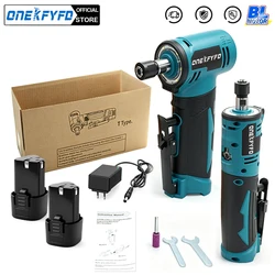 12v Brushless Angle Grinder Electric Grinder Small Handheld Electric Grinder Jade Grinding Polishing Cutting Engraving Tool