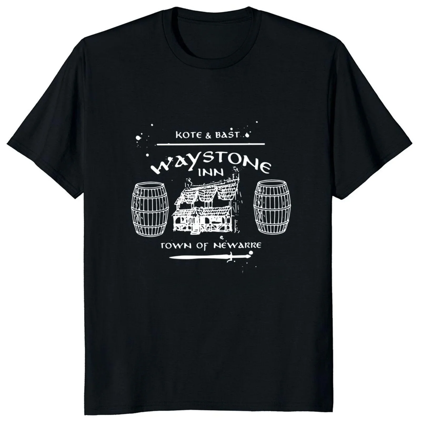 Waystone Inn Aeolian T-shirt Rothfuss The Kingkiller Chronicle  Fantasy Novel Fans Tops Summer Casual Cotton Unisex T Shirts new