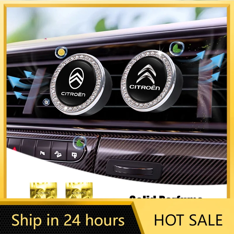 

Car Sticker Car Air Freshener Solid Aroma Auto Interior Perfume Diffuser For Citroen E-C3 E-C4 X C5X C3 C4 Cactus Picasso C-Cros