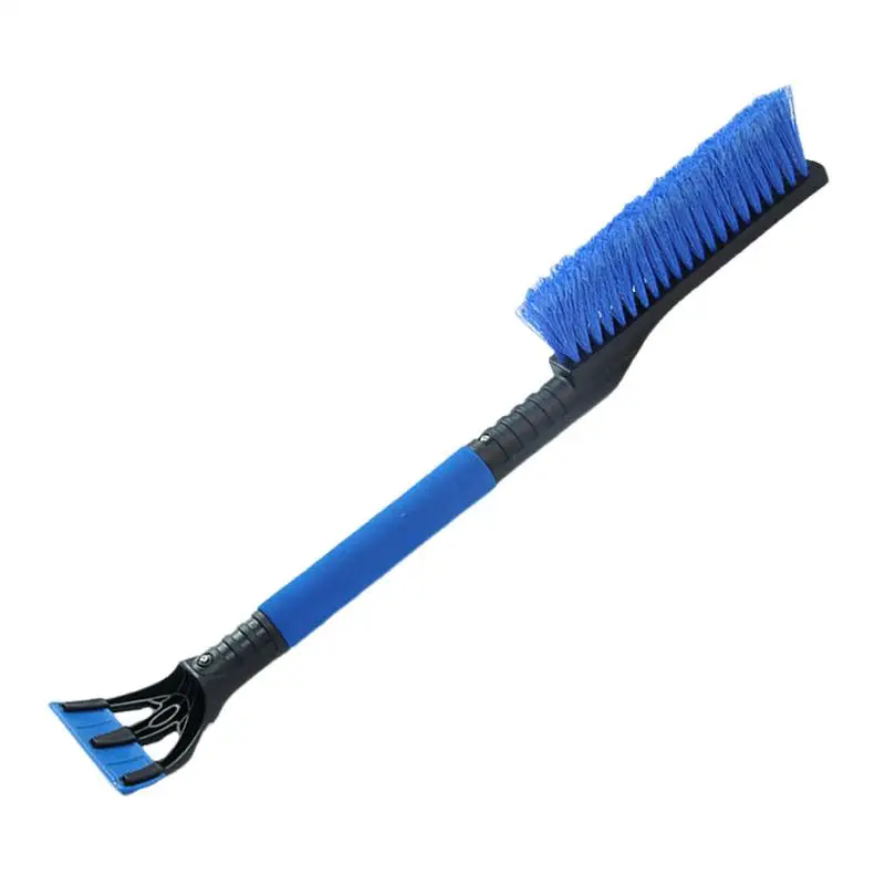 Car Snow Brush Retractable Snow Scraper With Foam Grip Winter Snow Removal Tool Snow Scraper And Brush For Car Windshield Window