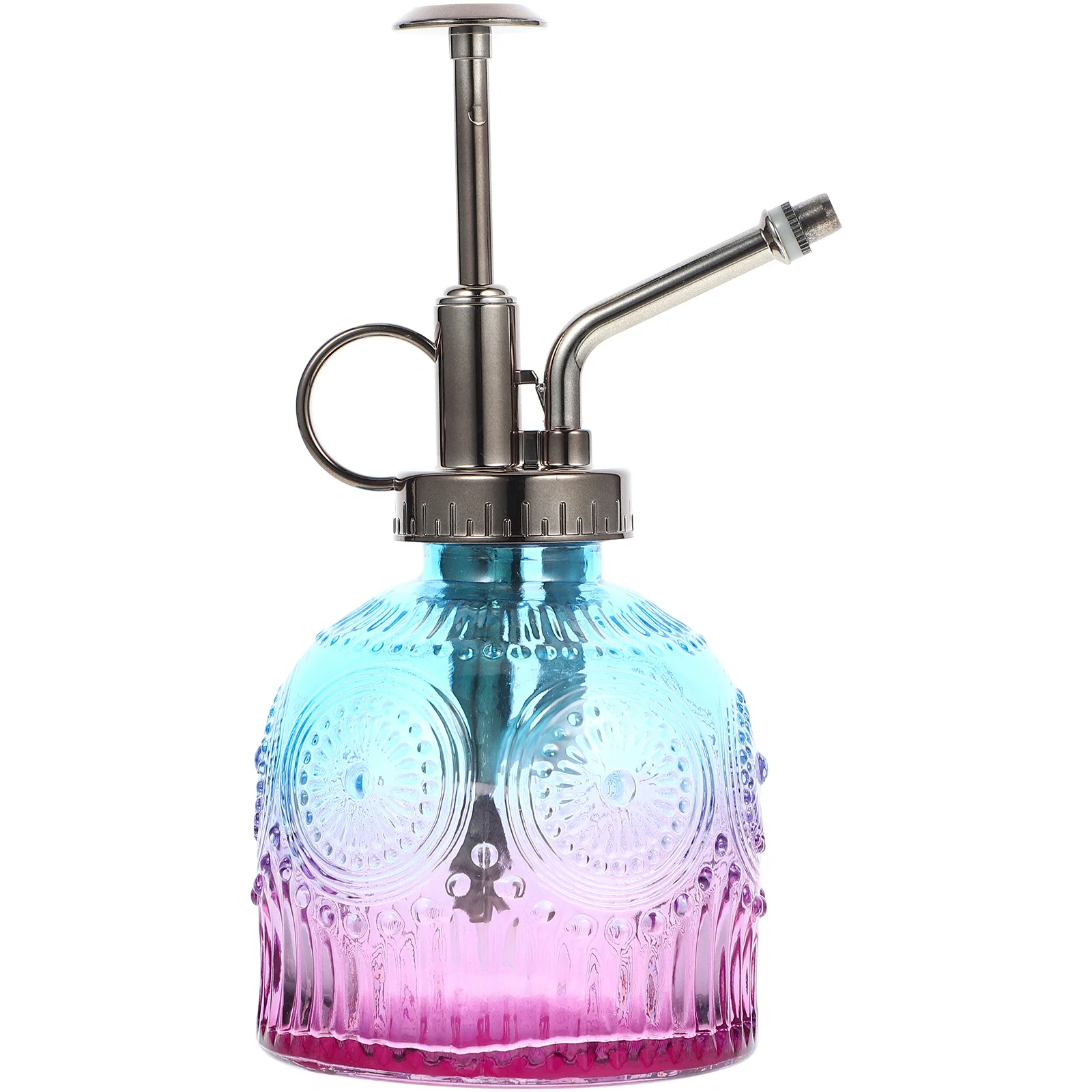 

Glass Plant Mister Spray Bottle Vintage Press Pump Design Precise Water Flow for Indoor Outdoor Plants Succulents and Flowers