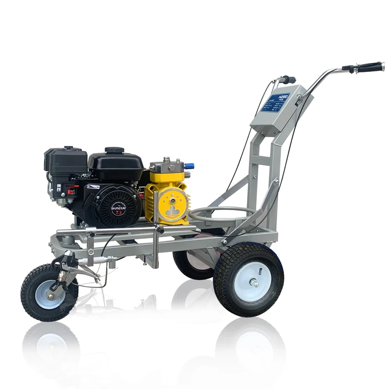 High-Pressure Airless Garage Road Marking Machine Professional DIY Cold Spraying Paint Latex Power Spray Gun