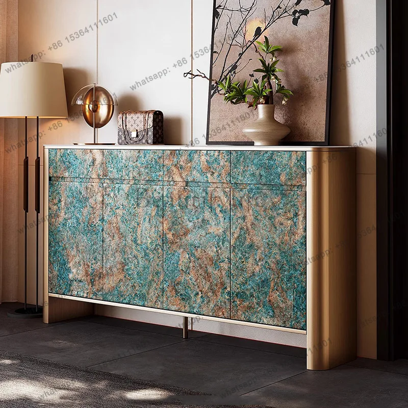 LD Italian Luxury Shoe Cabinet Designer Hallway Storage Show Cupboard Shoe Shelf Modern Vertical Archivadores Entrance