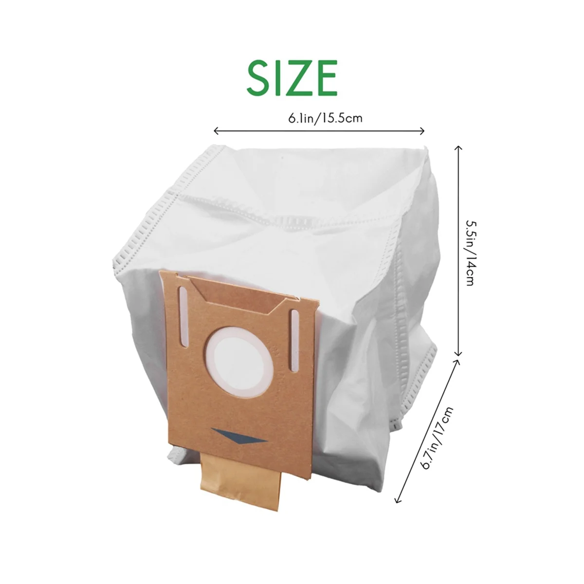 DEEBOT OZMO 진공 먼지 봉투, 로봇 진공 부품, T8, T8 Max, T8 시리즈, T9 시리즈, N8, N8 프로, 7 팩