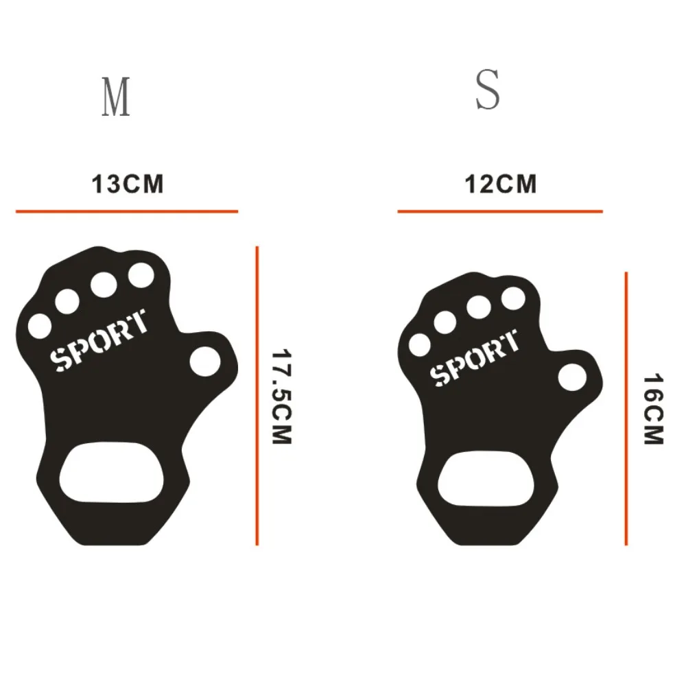 Weightlifting Gloves Weightlifting Hand Grips Prevent Cocooning Palm Protection Palm Grips Anti Wear Durable Palm Guards view 6
