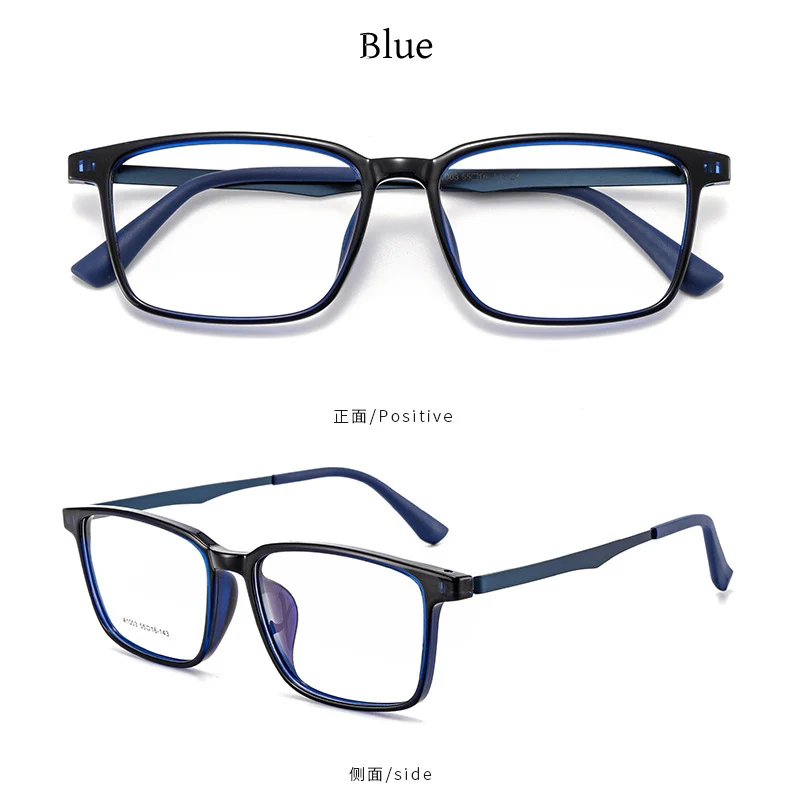 Ultraleichte photochrome Anti-Blaulicht-Lesebrille aus reinem Titan für Herren, Retro-Business-Computer-Presbyopie-Brille 0 bis +6,0 – Detail 9