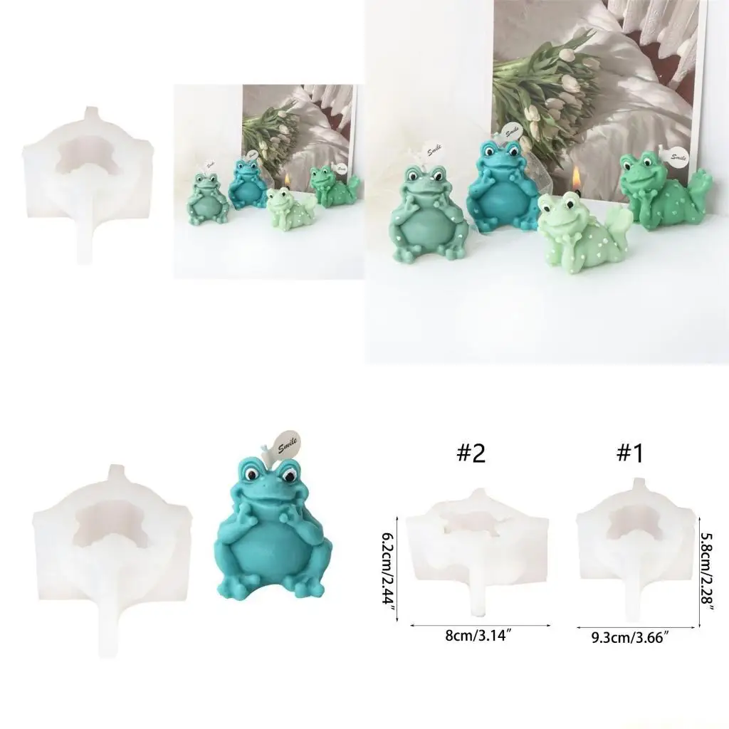 

QX2E 3D Mold Silicone Resin Molds Aromatherapys Gypsum Mould DIY