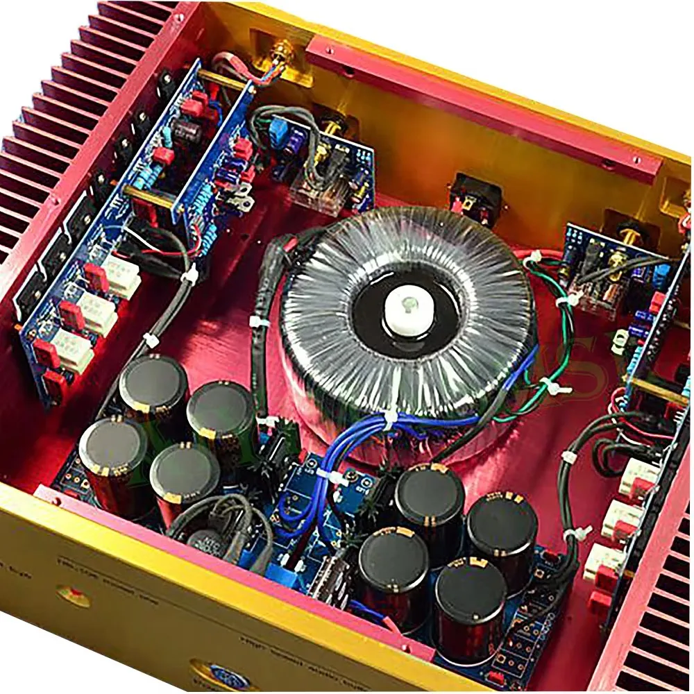 AIYIMA SMSL Referensi Dartzeel B-108 Line Tidak Ada Lingkaran Besar Umpan Balik Negatif Amplifier Pos Murni 180W 2.0 HIFI Audio Amplifier Belakang