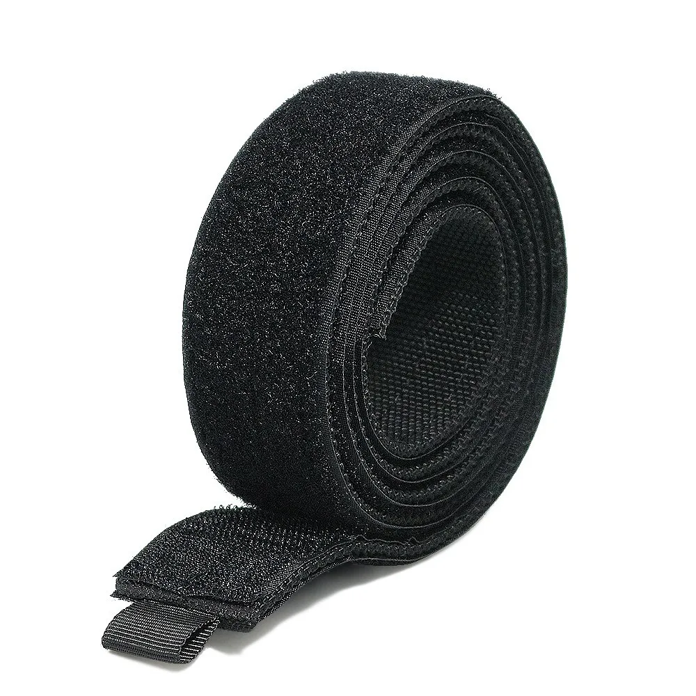 Simple Nylon Waist Belt Loop Hook Lightweight Inner Belt Adjustable Velcro Fastening EDC Belt Women Men