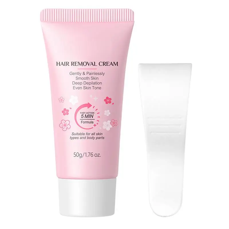 

50 г крем для депиляции для мужчин и женщин, безболезненный крем для удаления волос, интимные зоны, здоровье, безболезненное средство для удаления волос, ингибитор роста