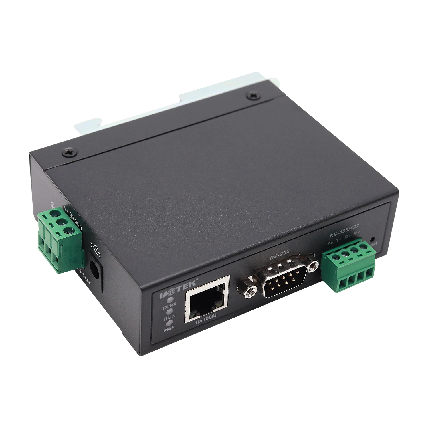 UOTEK UT-6801A 10/100M Ethernet to 1 Port RS-232/485/422 Serial Device Server