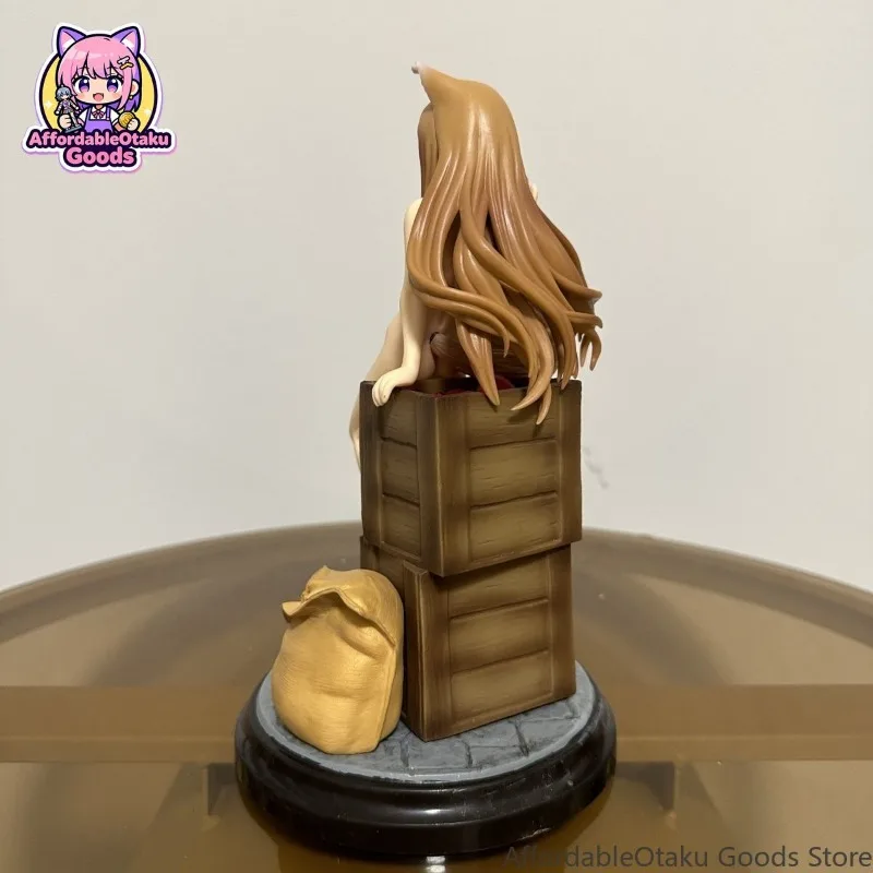 Spice and Wolf Holo Wise Wolf 2nd Ver. Chibi Cute Boxed Prize Figure Anime Collectible Desk Car Decor Gift view 5