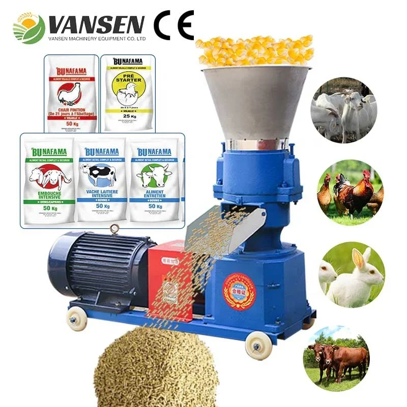 

High capacity good quality one year warranty animal feed processing machinery for poultry farm
