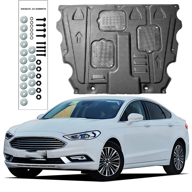 Dla Ford MONDEO 2017-2020 1,5l 2.0T osłona silnika osłona przeciwbryzgowa błotnik osłona podstawy błotnik błotny z czarną klapą samochodową